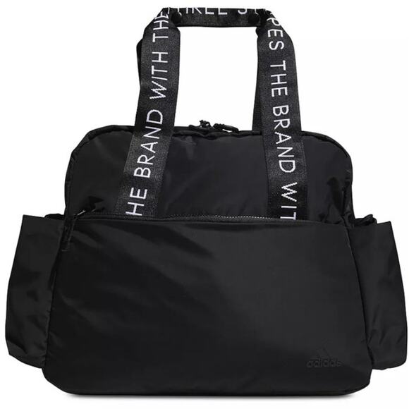 Adidas Sport to Street Tote Bag Pockets Gym Bag Brand with the Three Stripes - Picture 1 of 14